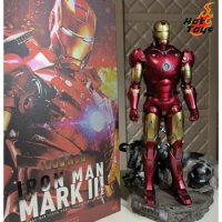 In Stock HOTTOYS HT 1/6 MMS664 Iron Man MK3 2.0 War Damaged Luxury Special Edition Action Figure Model Toys
