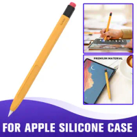 For Apple Capacitive Pen Silicone Protective Case Apple Pencil 2nd Generation Retro Pencil Anti Slip And Anti Drop Pen Case