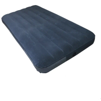 【INTEX】加大單人-新一代線拉纖維充氣床墊+插電式兩用打氣機(平輸商品-速)
