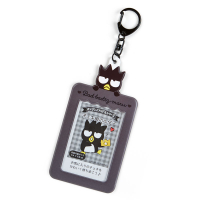 真愛日本 卡片收納套 附鑰匙扣 酷企鵝 黑 票卡套 證件套 卡片套 悠遊卡套 鑰匙圈 掛飾 ID44