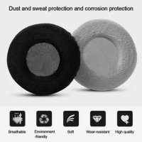60/65/70/75/80/85/90/95/100/105/110mm Replacement Earpads General Velvet Ear Pads Cushion for Sony/for Akg/for Denon Headphone