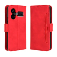 For OPPO Realme GT5 5G Case Premium Leather Wallet Leather Flip Multi-card slot Cover For Realme GT 5 2023 5G Phone Case