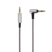 For Sennheiser DENON JBL Beyerdynamic AKG Y50 LIVE2 DT240PRO Earphone Replaceable Single Crystal Copper Silver Plated Cable