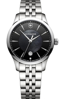VICTORINOX 瑞士維氏 SWISS ARMY ALLIANCE 腕錶系列(VISA-241751)-35mm-黑貝鋼帶【刷卡回饋 分期0利率】【APP下單22%點數回饋】