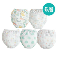 Pureal 純真兔 6層一體學習褲(竹纖款)-5款可選【悅兒園婦幼生活館】