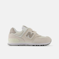 【NEW BALANCE】NB 運動鞋 童鞋 中童 兒童 魔鬼氈 燕麥奶茶 PV574ESC-W楦