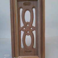 Loster Roster kayu ventilasi boven angin-angin rumah kayu jati Jepara motif Minimalis 8 ukuran 14x29