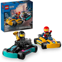 【LEGO 樂高】LT60400 城市系列 - 卡丁車和賽車手