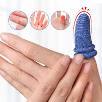10Pcs Finger Separator Thumb Protector Tubular Bandage Tube Corns Blisters Sleeves Foot Care Fingertips Protective