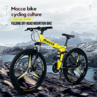 Mountain Folding Bike 26 Inch 21 24 Speed Color can Choose Mountain Bicycle Riding Outdoor Sport Folding Cycling