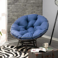 【生活工場】帕帕森旋轉舒適星球椅-藍色-不含組裝