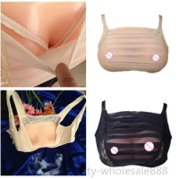 Pop Pocket Bra For Full Silicone Breast Forms False Boobs Transgender Mastectomy