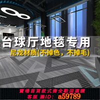 【台灣公司 可打統編】【1840人收藏】臺球廳地毯專用尼龍臺球室耐磨球房定制滿鋪阻燃防火商用大面積
