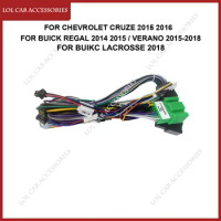 For Chevrolet Cruze 2015 2016 / Buick Regal 2014 / VERANO 2015-2018 Lacrosse Car Radio Player Android Power Cable Wiring Harness