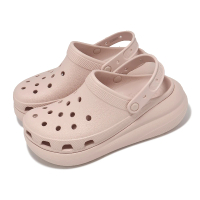 Crocs 洞洞鞋 Crush Clog 男鞋 女鞋 石英粉色 經典泡芙克駱格 厚底 增高 卡駱馳(2075216UR)