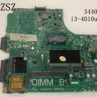 CSRZSZ For Dell Latitude 3440 Laptop motherboard with i3-4010u CPU CN-0PTD1C 0PTD1C PTD1C DDR3 100% Fully test