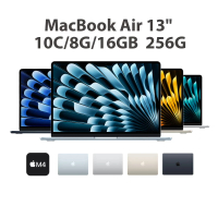 預購 Apple MacBook Air 13.6吋 M4 晶片 10核心CPU 8核心GPU 16G 256G SSD