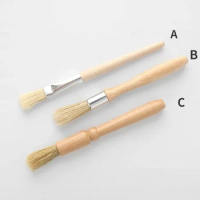 3 Size Coffee Grinder Brush Cleaning Brush Espresso Brush Accessories for Bean Grain Coffee Tool