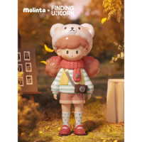 Molinta Party Animal Series Blind Box Toys Mystery Box Original Action Figure Guess Bag Mystere Cute Doll Kawaii Model Gift