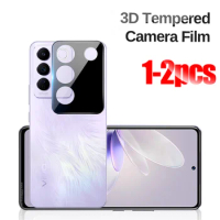1-2Pcs 3D Camera Protective Film For Vivo V27 Pro 5G V27e 4G Vovi Vavo Vi Vo V27Pro V 27 E 27E Back Cover Black Lens Glass Case