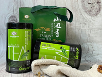 【百香】友善耕作綠茶茶葉150g 2罐組 半球形綠茶 百香茶葉 年節送禮 禮盒