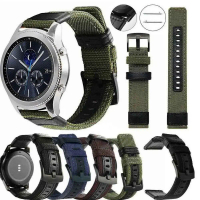 Tali pergelangan tangan untuk Honor GS Pro / GS 3 / ES, jalur jam tangan kulit nilon 20mm dan 22mm,