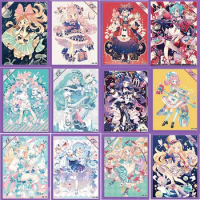 Anime Goddess Story Dream Girl Hatsune Miku Cr Card Game Collection Rare Cards Children's Toys Boys Surprise Birthday Gifts