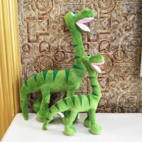 Cartoon dinosaur Children Plush Toy cute green dinosaur Baby Kids Stuffed Toy big mouth