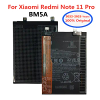 2023 New Xiao Mi 5160mAh BM5A Battery For Xiaomi MIUI Redmi Hongmi Mi Note 11 pro 4G 11pro Smart Mobile Phone Batteries Bateria