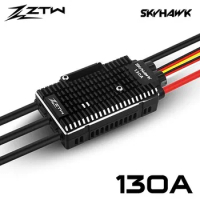 ZTW 32-Bit Skyhawk 130A/160A ESC Telemetry 6-14S SBEC 6V/7.4V/8.4V 10A Speed Control For RC Airplane F3A F3C 550-700 Helicopter