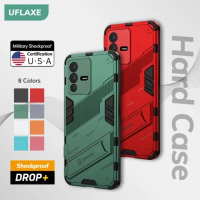HYBRID CASE FOR VIVO V23 5G KICKSTAND CYBERPUNK SERIES COVER CASING