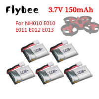 wholesale 5/10pcs 3.7V 150mah RC Drone Battery H36 Battery For For E010 E010C E011 E013 F36 NH010 RC Quadcopter Battery Spare