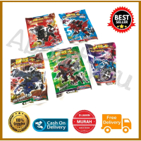 1 pcs Mainan Robot RAKIT Transformer Bongkar Pasang Robot Plastik Kecil MURA Anak Toys