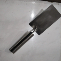 Sendok Semen Kotak Gagang Kayu Cetok Workman alat bangunan