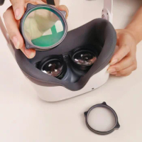 For Pico Neo 3 Prescription Lenses Anti Blue Myopia Lens Quick Disassemble Magnetic Frame Glasses For Pico Neo3 VR Accessories