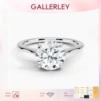 Gallerley-Cincin wanita Perhiasan Moissanite mewah model hadiah ulang tahun dan tunangan pasangan de