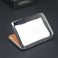 Ultrathin Copper Cigarette Case Metal Tobacco Box Smooth Cigarette Holder for 16pcs Cigarette Smoking Accessory Mardown Sale
