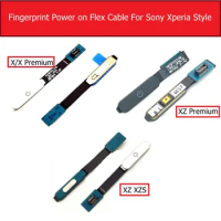 Fingerprint Power Flex Cable For Sony Xperia X/X Performance/XZ Premium/XZ/XZS Power Button Fingerprint Sensor Flex Ribbon Parts