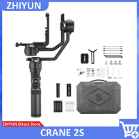 ZHIYUN CRANE 2S 3-Axis Handheld Camera Gimbal Stabilizer Compatible with Sony Fuji Nikon DSLR Mirrorless Camera
