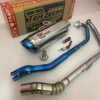 knalpot tom zecro bass adem untuk Vixion R15. CBR xsr gsx byson megapro Tiger dll R15 v3/v4 leheran 