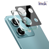 Imak 艾美克 Redmi 紅米 Note 13 Pro 5G 鏡頭玻璃貼(一體式)(曜黑版) 奈米吸附 鏡頭貼