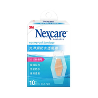 3M Nexcare 防水透氣繃 2.6x5.7cm (10片/盒)【杏一】