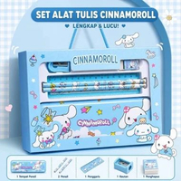 BLISG Set Alat Tulis Anak 6in1 Lucu Aesthetic | Paket Stationery Lengkap | Hadiah Sekolah ATK 9522 C