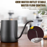 250ml/350ml Pour Over Gooseneck Kettle Stainless Steel Spout Coffee Pot Long Narrow Drip Coffee Kettle Gift For Coffee Lover