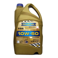 RAVENOL RSE 10W50 RACING 全合成機油 酯類機油 5L【APP下單最高22%點數回饋】