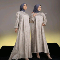 HANAYA MIDI DRESS TERBARU BY NADHEERA