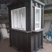 Best seller!!! Booth container knockdown modular 1.5x1x2