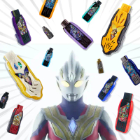 Phím Siêu Nhân Tiga Ultraman Trigger Thế Hệ Mới, Phím Tròn, Biến Hình, Bí Mật Chiến Thắng, Ổ Đĩa USB