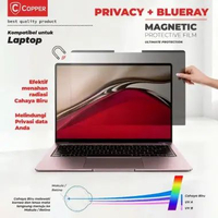 COPPER Filter Pelindung Layar Magnetik Anti Blueray & Anti Spy / Privacy – Universal untuk Laptop Wi