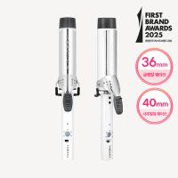 vodana Glam Wave Curling Iron FV 36mm (White)